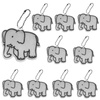 srebrny słoń \ 10szt