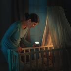 Lampka nocna LED 2w1 0,1W czujnik zmierzchu REER