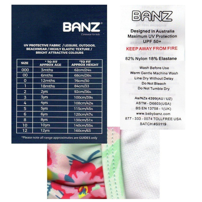 Majtki strój kąpielowy dzieci 108c dół bikini BANZ