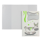 Książeczka Zdrowia Dziecka Książeczka Szczepień A5+okładka zebra