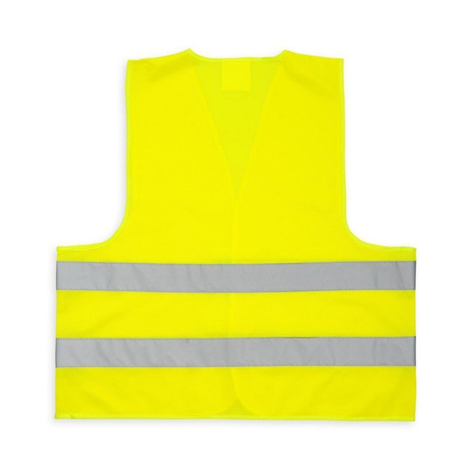 Kamizelka odblaskowa dorosłych nadruk logo napis