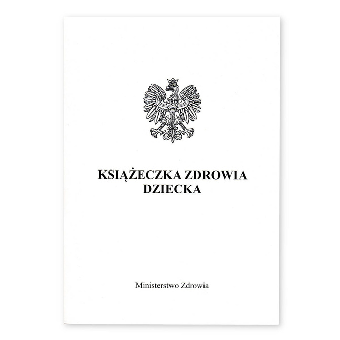 Książeczka Zdrowia Dziecka Książeczka Szczepień wzór 2024 2025r A5+okładka 