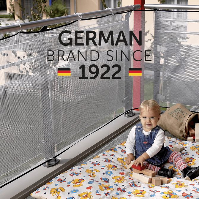 Zabezpieczenie balustrady siatka 294x94cm REER
