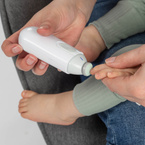 Elektryczny pilnik do paznokci dla dzieci niemowląt 5 końcówek + etui REER