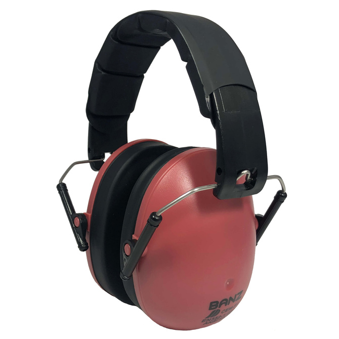 Słuchawki dla dzieci z autyzmem Aspergerem +3lat Maroon BANZ