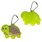 Brelok breloczek gadżet odblaskowy odblask zawieszka żółw