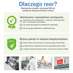 Zabezpieczenie narożników mebli 4szt REER