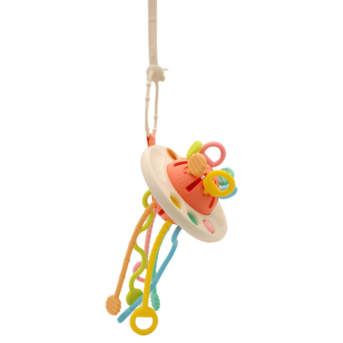 Zabawka sensoryczna linki ośmiornica gryzak SATURN montessori SafeTeddy