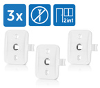 Zabezpieczenie okna drzwi balkonowych REER +klamka 3szt