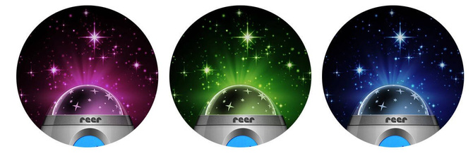 Lampka nocna projektor LED My Magic StarLight REER