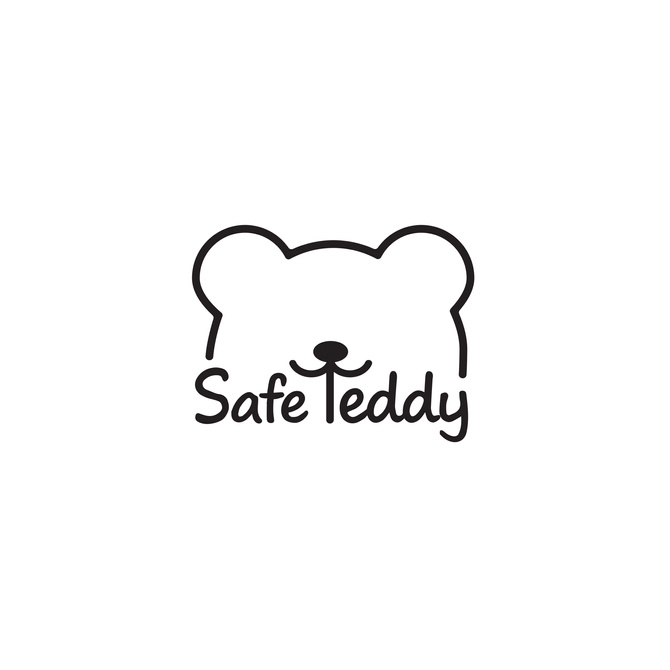 Okładka ochronna etui na książeczkę zdrowia dziecka miś róż PVC SafeTeddy