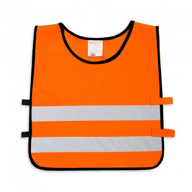 Kamizelka odblaskowa z własnym nadrukiem dla dzieci logo napis 100 sztuk