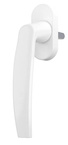 Klamka okna metalowa trzpień 40mm RAL 9016 biały