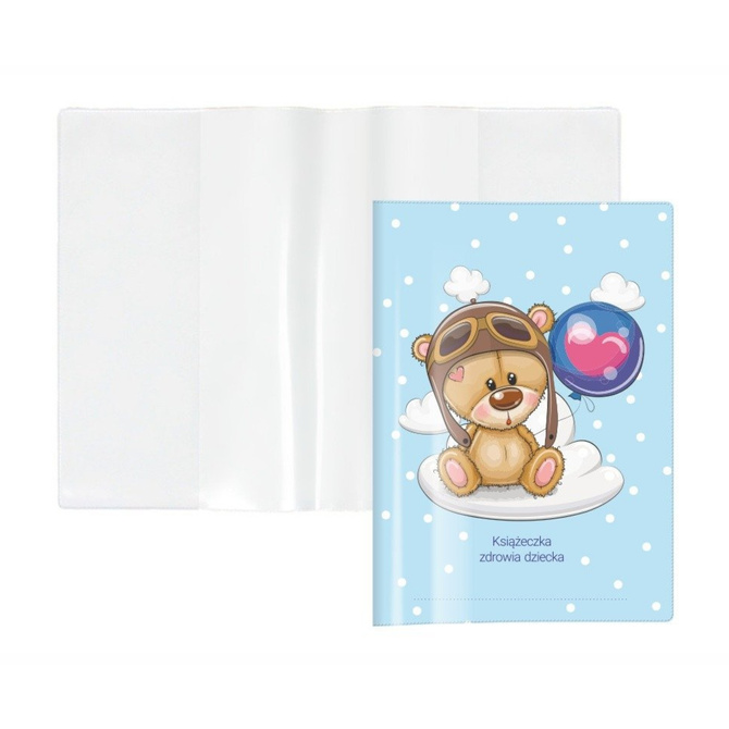 Książeczka Zdrowia Dziecka Książeczka Szczepień A5+okładka miś