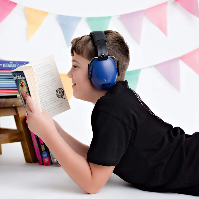 Słuchawki ochronne nauszniki wygłuszające dzieci 3lata+ Dark Green BANZ