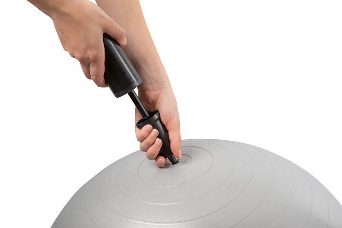 Piłka gimnastyczna 65cm fitness dla kobiet w ciąży anti-burst +pompka REER