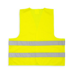 Kamizelka odblaskowa dorosłych nadruk logo napis