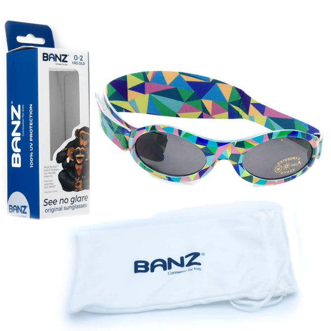 Okulary przeciwsłoneczne dzieci 0-2lat UV400 BANZ