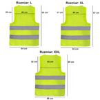 Kamizelka odblaskowa VEST2 BHP z nadrukiem logo 