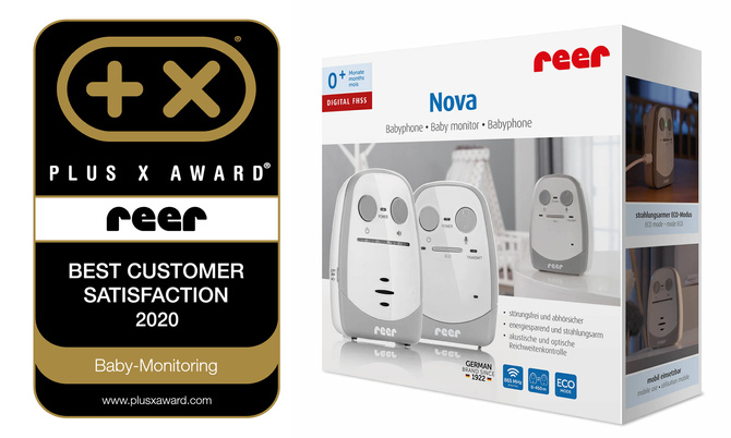 Niania elektroniczna cyfrowa tryb ECO Nova REER