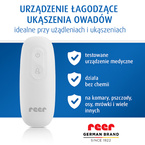 Urządzenie łagodzące ukąszenia użądl komarów owadów ciepłem bez chemii REER