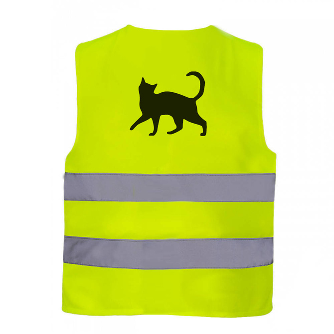 Kamizelka odblaskowa VEST2 BHP z nadrukiem logo 