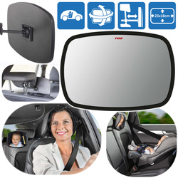 Lusterko do obserwacji dziecka zagłówek regulowane do auta samochodu REER