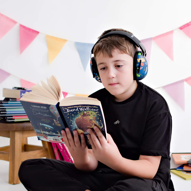 Słuchawki ochronne nauszniki wygłuszające dzieci 3lata+ Dark Green BANZ