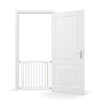 Bramka rozporowa Guardino 75-81cm wys. 75cm REER