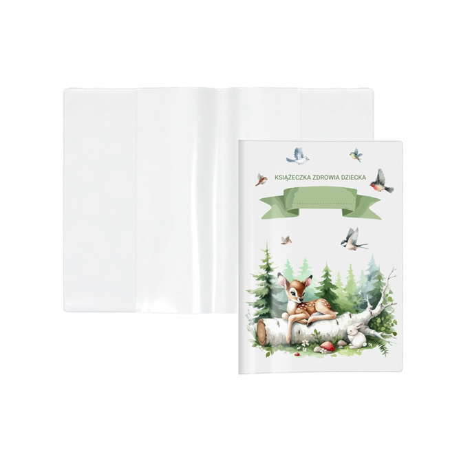 Książeczka Zdrowia Dziecka Książeczka Szczepień A5+okładka las