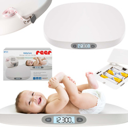 Waga dla niemowląt niemowlęca elektroniczna do 25 kg + miara BabyCare REER