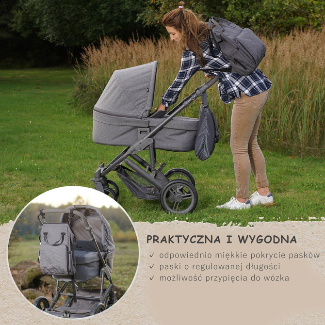 Plecak torba do wózka z matą do przewijania REER