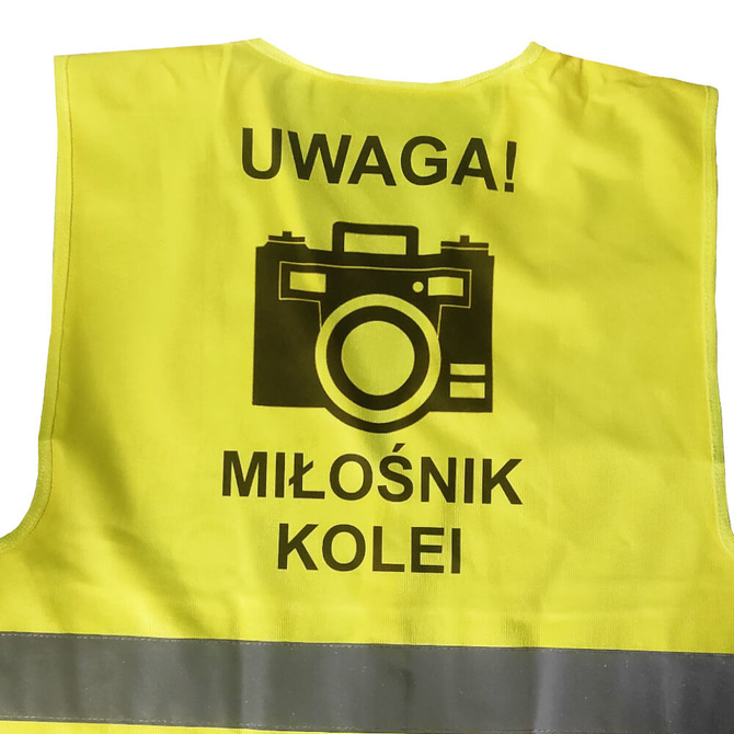 Kamizelka odblaskowa VEST2 BHP z nadrukiem logo 