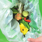 Worki biodegradowalne kompostowalne ATEST 120L 300 sztuk 30 rolek SIPEKO