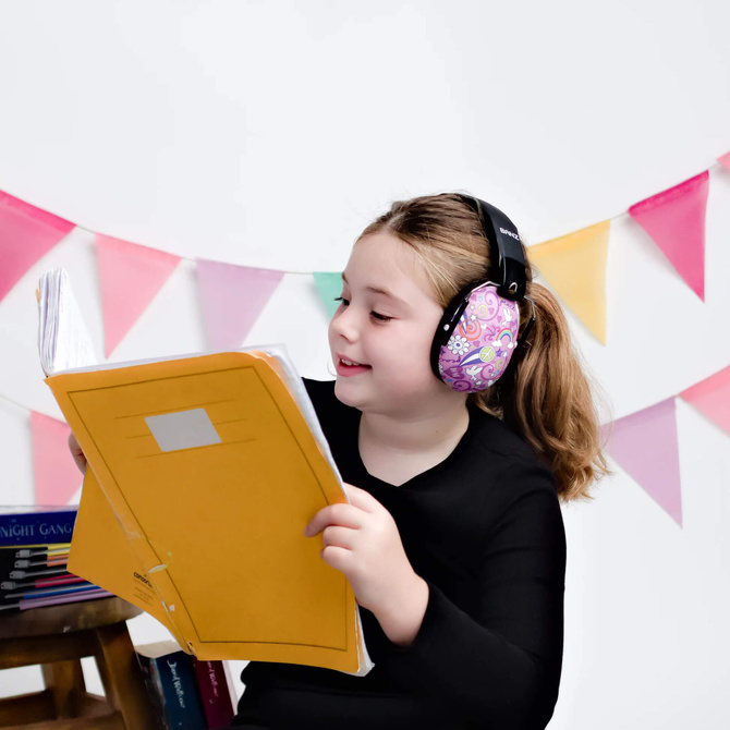 Słuchawki ochronne nauszniki wygłuszające dzieci 3lata+ Dark Green BANZ