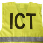 Kamizelka odblaskowa VEST2 BHP z nadrukiem logo zestaw 100szt