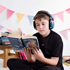 Słuchawki ochronne nauszniki wygłuszające dzieci 3lata+ Grey BANZ