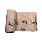 Worki biodegradowalne kompostowalne ATEST 60L 400 sztuk 40 rolek SIPEKO