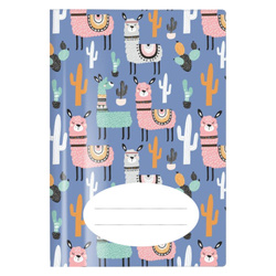 Okładka ochronna etui na książeczkę zdrowia dziecka lamy PVC