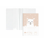 Okładka ochronna etui na książeczkę zdrowia dziecka alpaka lama PVC