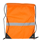 Worek odblaskowy odblask szkolny na buty strój WF pomarańczowy