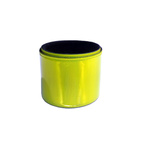 Opaska odblaskowa folia samozaciskowa rękę 3x30cm 100szt z nadrukiem logo