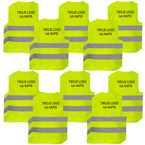 Kamizelka odblaskowa VEST2 BHP z nadrukiem logo zestaw 100szt