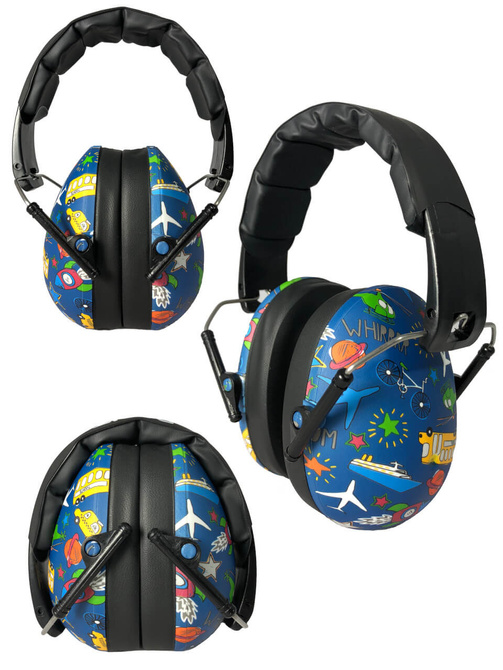 Słuchawki dla dzieci z autyzmem Aspergerem +3lat Transport BANZ