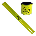 Opaska odblaskowa folia samozaciskowa rękę 3x30cm 100szt z nadrukiem logo
