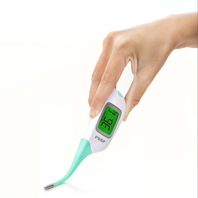Termometr elektroniczny medyczny LCD-XL timer REER