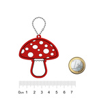 Brelok breloczek gadżet odblaskowy odblask zawieszka grzybek muchomor