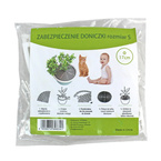 Osłona zabezpieczenie doniczki regulowana 8,5-17cm