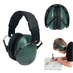 Słuchawki dla dzieci z autyzmem Aspergerem +3lat Dark Green BANZ