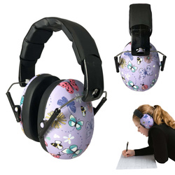 Słuchawki dla dzieci z autyzmem Aspergerem +3lat Butterfly BANZ